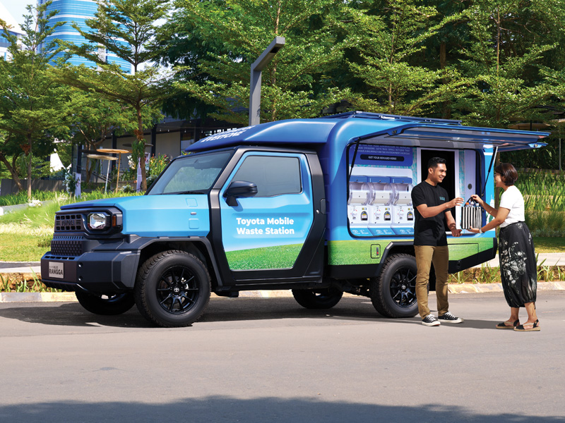 Pelayanan Publik - Mobile Waste Station